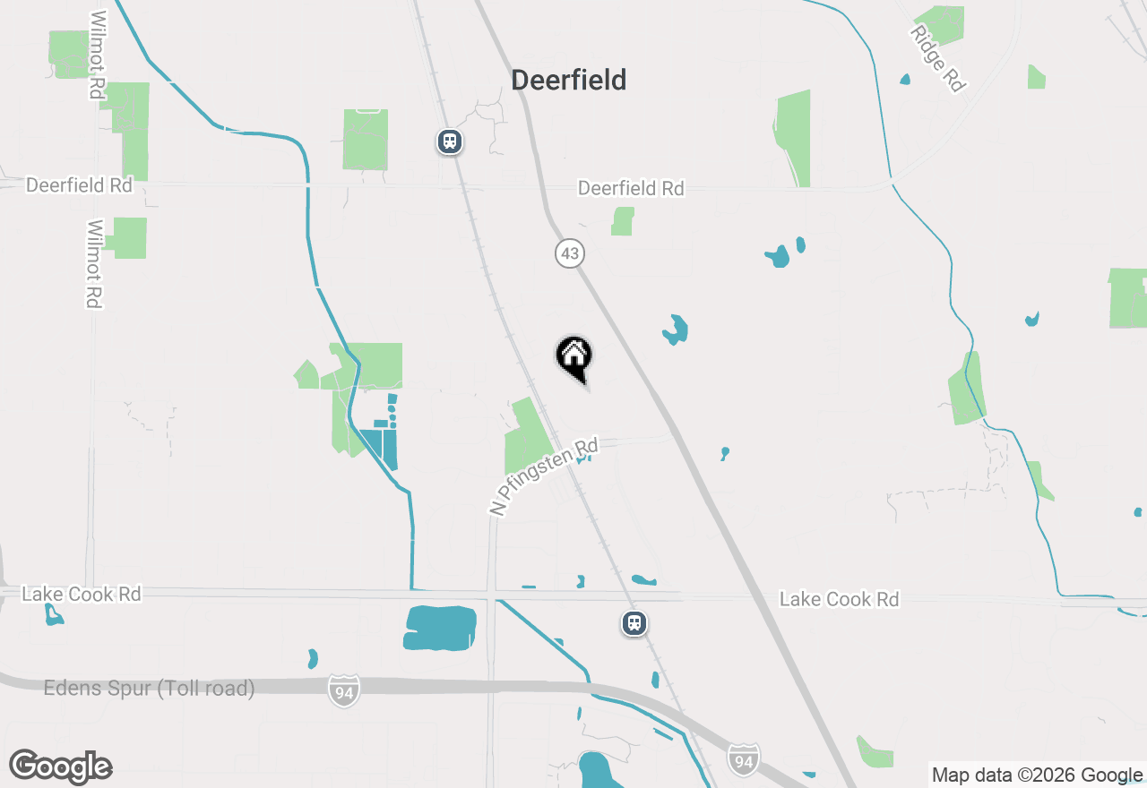 Map of 382 Kelburn Road #221, Deerfield, IL 60015