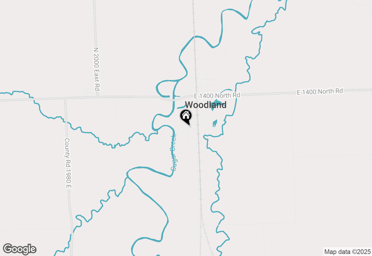 Map of 312 Hobson Street, Woodland, IL 60974