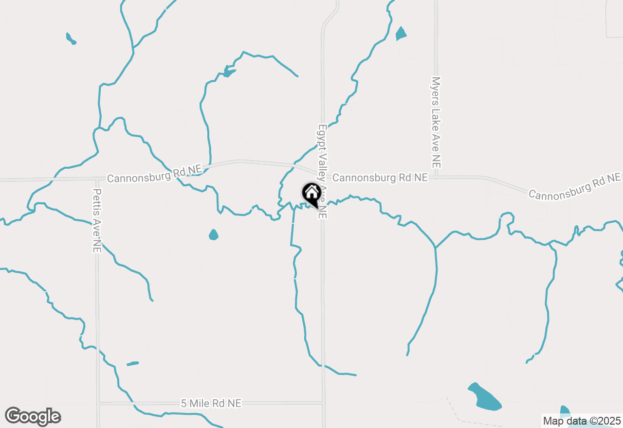 Map of 5061 Egypt Valley Avenue Ne, Belmont, MI 49306