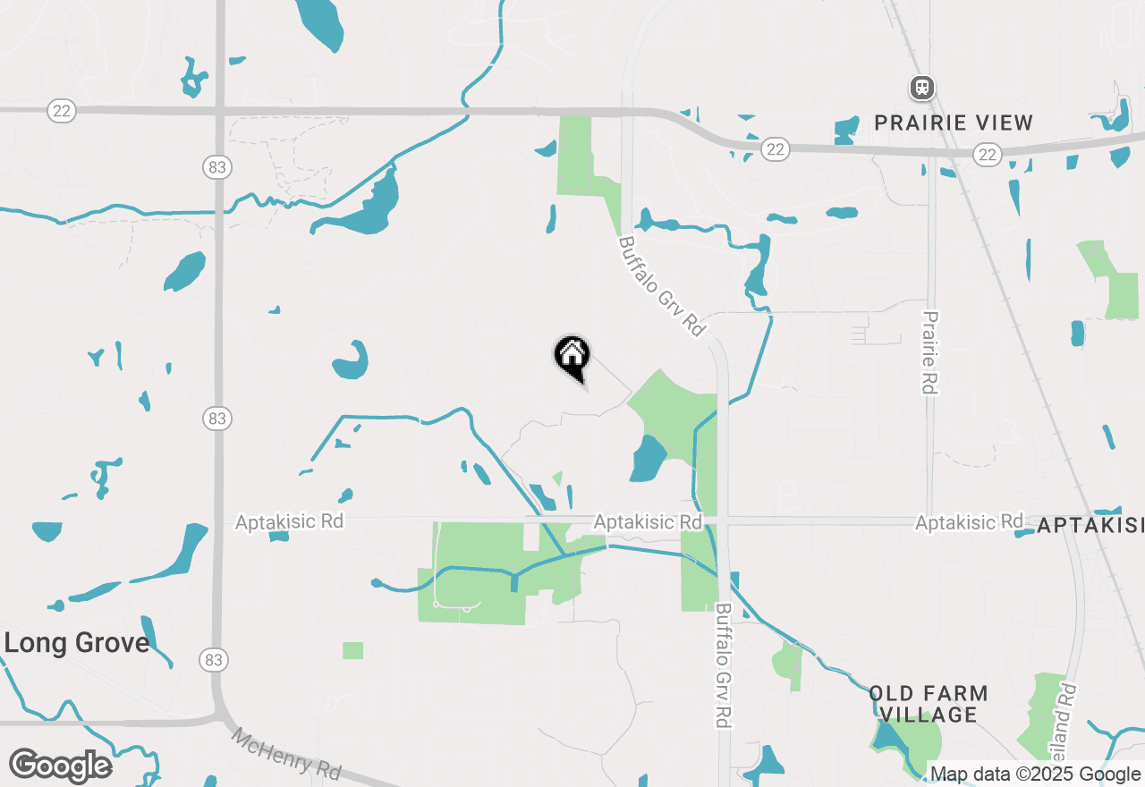 Map of 1927 Sheridan Road, Buffalo Grove, IL 60089