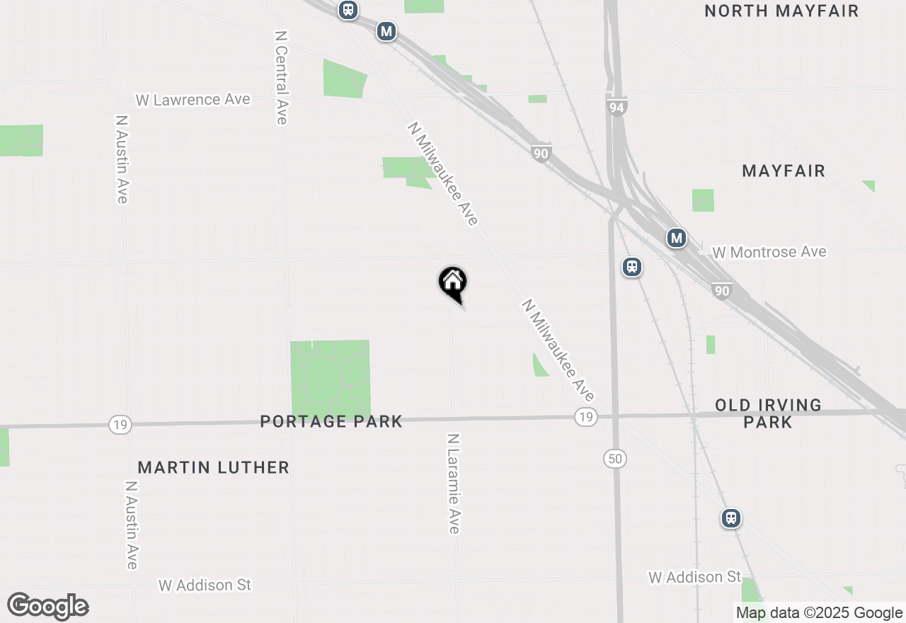 Map of 4241 N Laramie Avenue, Chicago, IL 60641