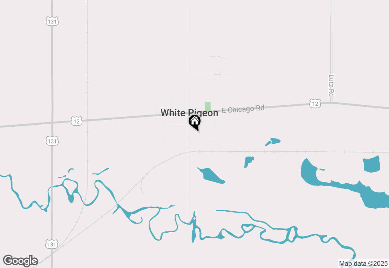Map of 105 E Hotchin Avenue, White Pigeon, MI 49099