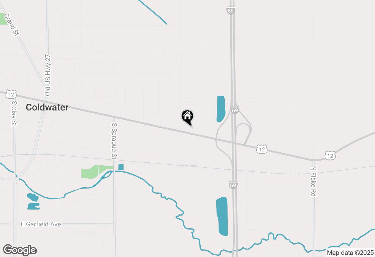 Map of 515 E Chicago Street, Coldwater, MI 49036