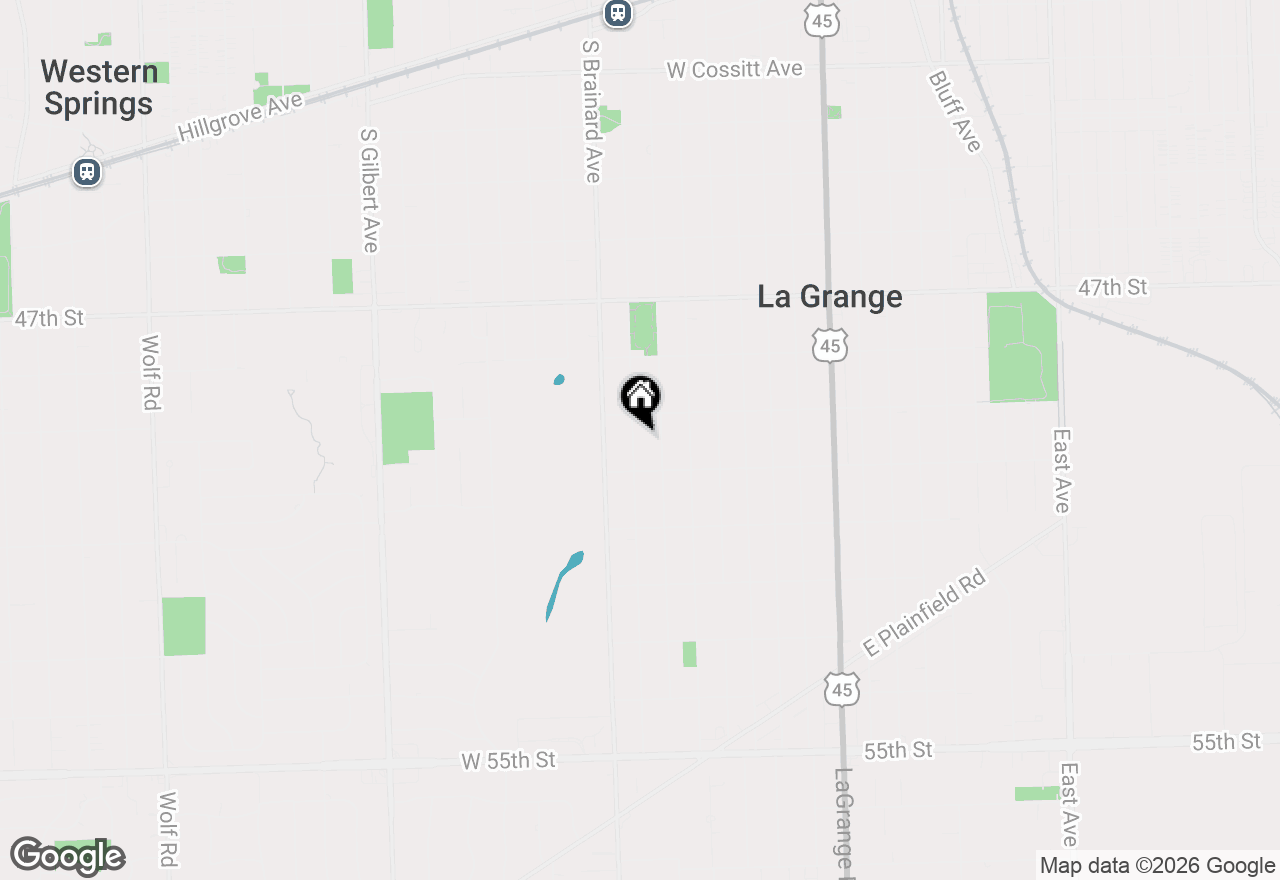 Map of 721 S Stone Avenue, La Grange, IL 60525
