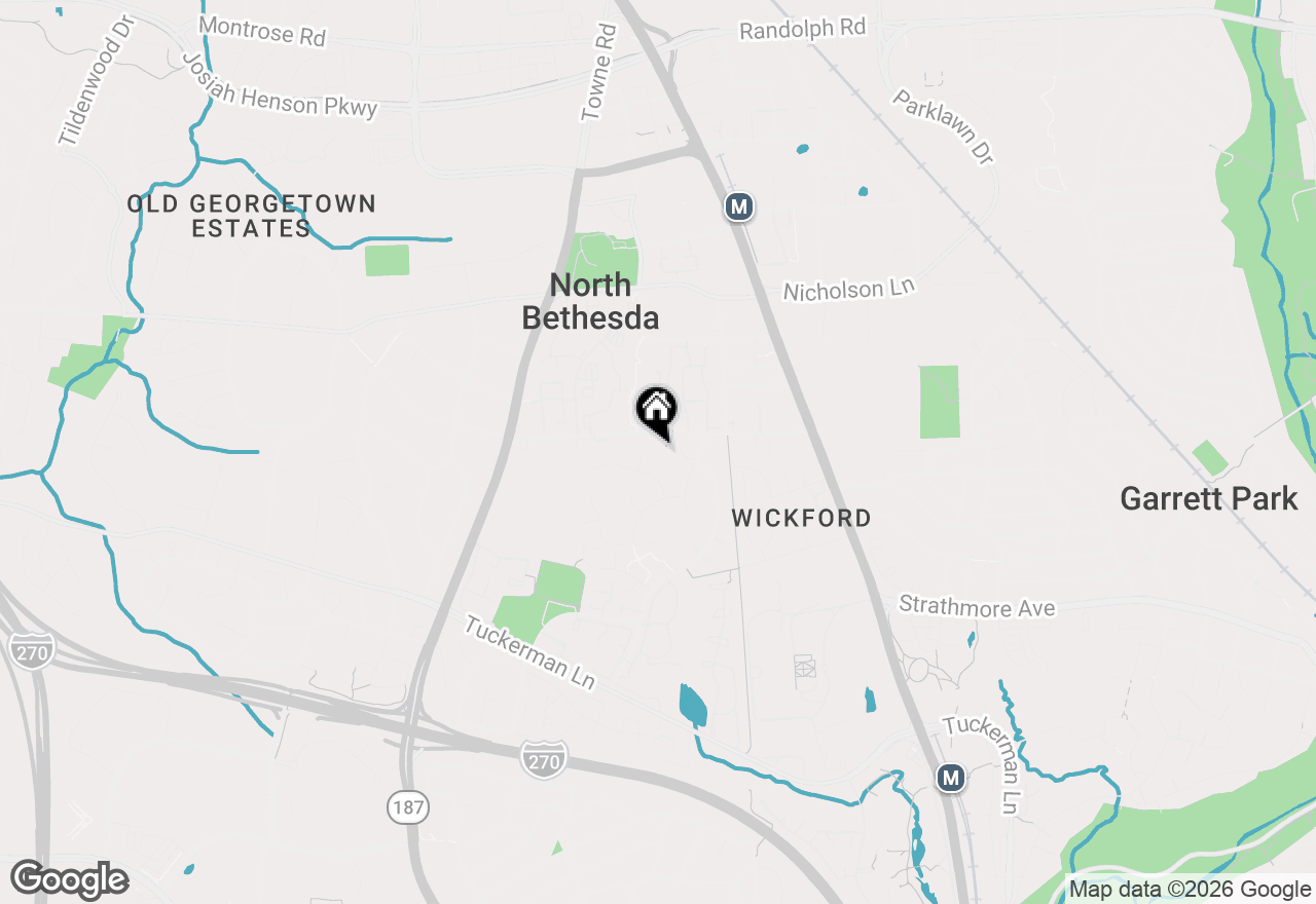 Map of 9 Magic Mountain Court, Rockville, MD 20852
