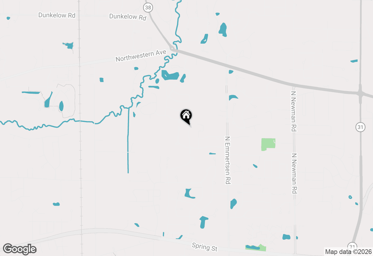 Map of 2620 Penbrook Dr, Mount Pleasant, WI 53406