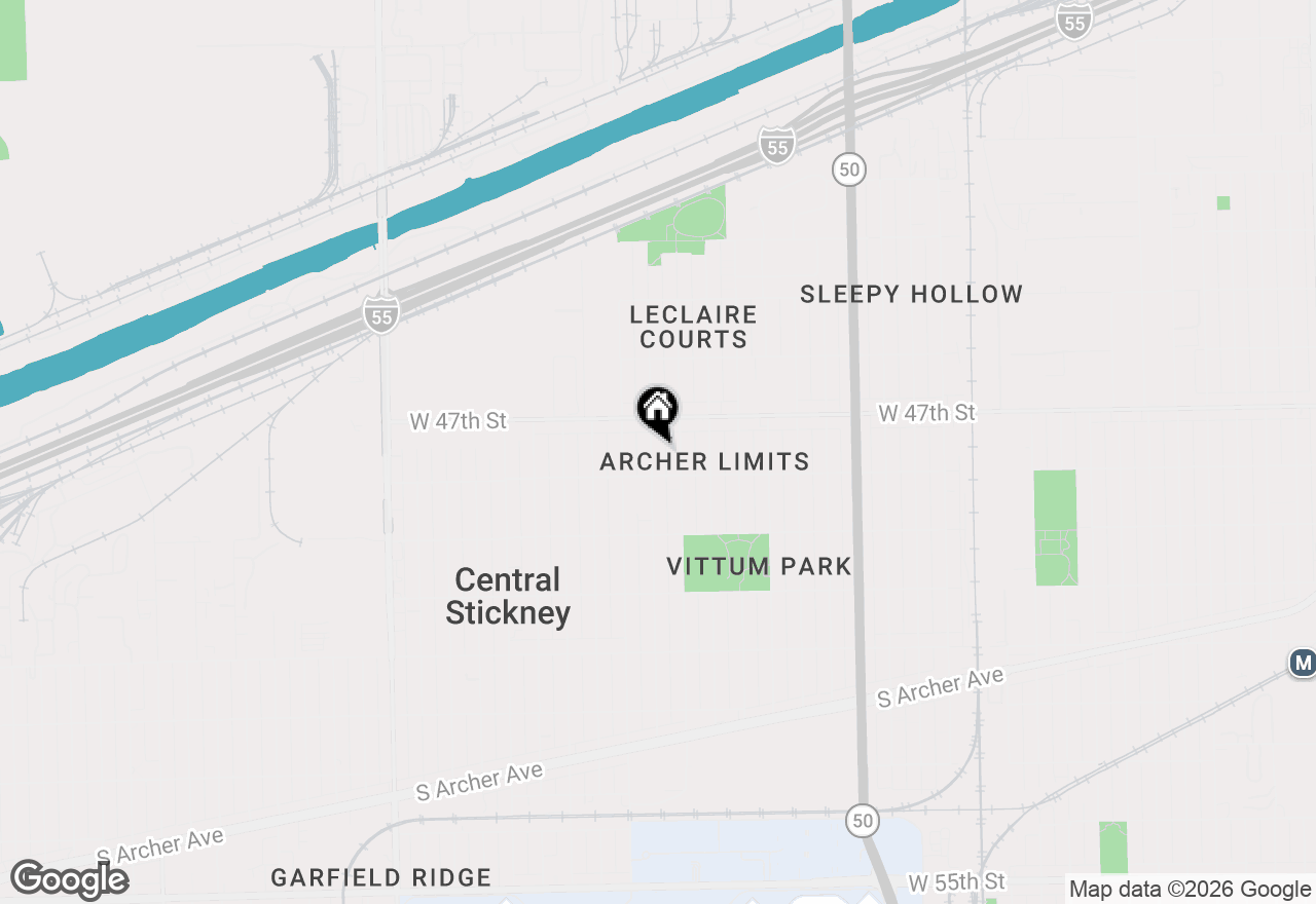 Map of 4737 S Leamington Avenue, Chicago, IL 60638