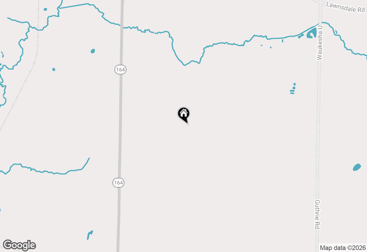 Map of W235S5479 Big Bend Rd, Waukesha, WI 53189