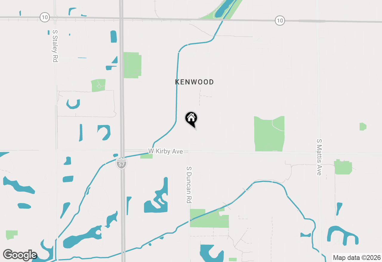 Map of 1314 S Duncan Road, Champaign, IL 61821