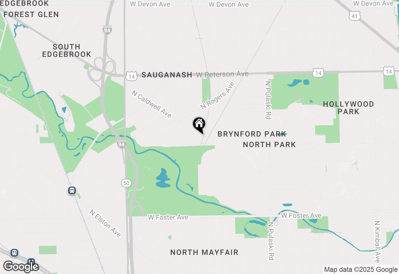 Map of 5629 N Kostner Avenue, Chicago, IL 60646