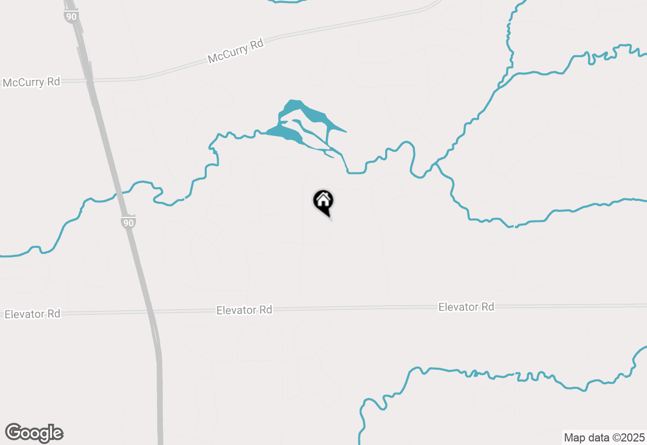 Map of 11868 Warblers Way, Roscoe, IL 61073