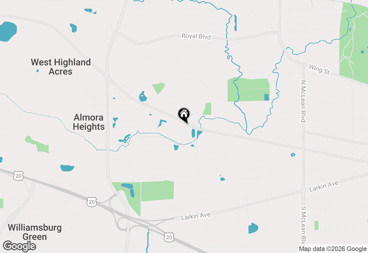 Map of 2022 Torino Drive, Elgin, IL 60123