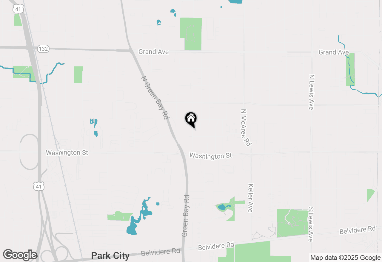 Map of 110 N Frolic Avenue, Waukegan, IL 60085