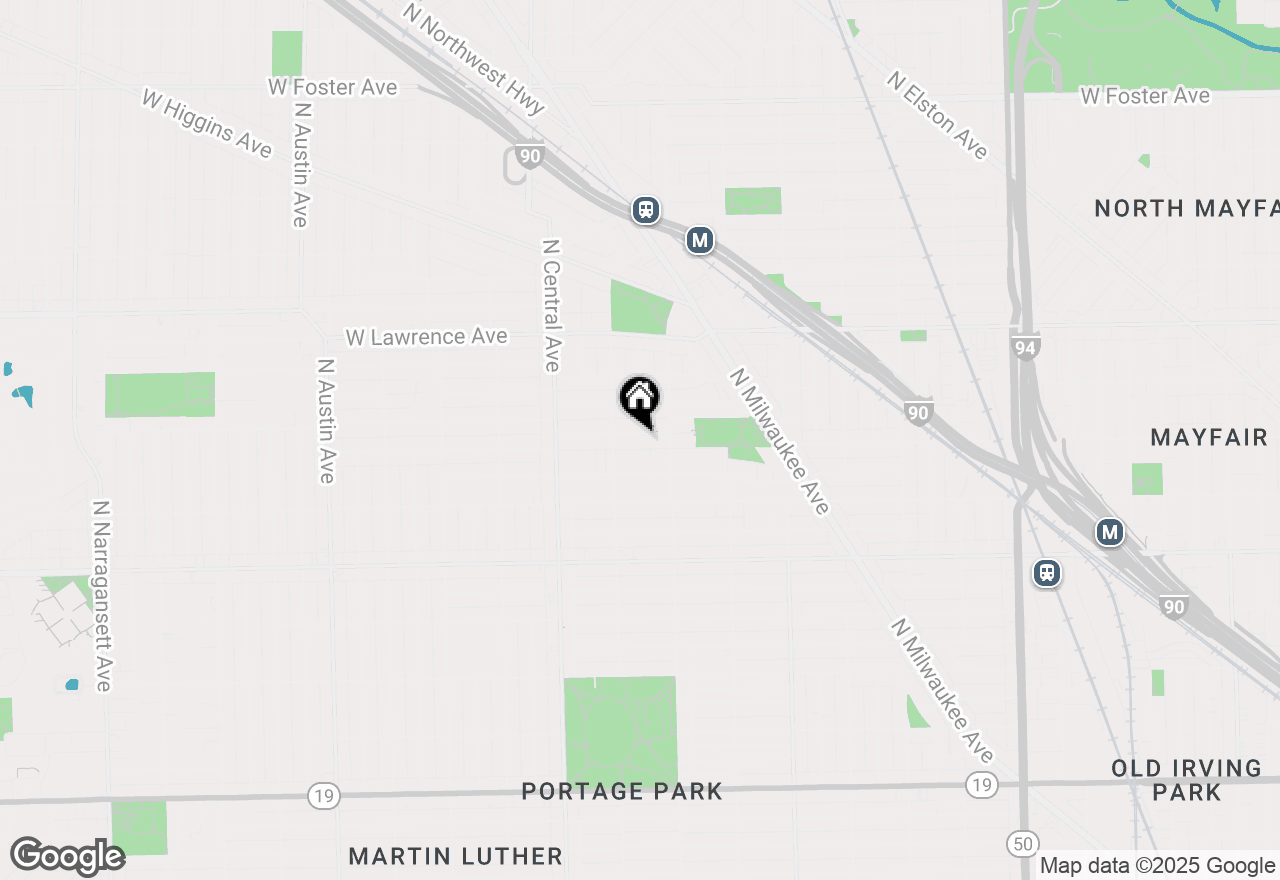 Map of 5431 W Wilson Avenue, Chicago, IL 60630