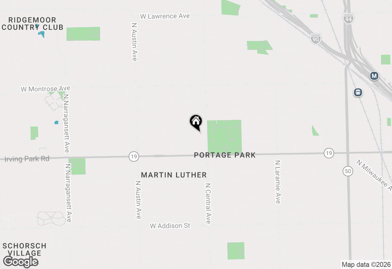 Map of 4108 N Parkside Avenue, Chicago, IL 60634