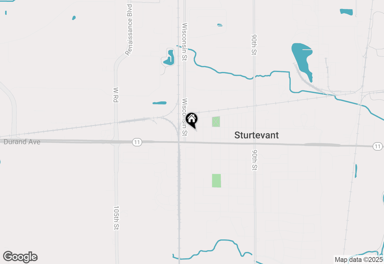 Map of 2918 97th St, Sturtevant, WI 53177