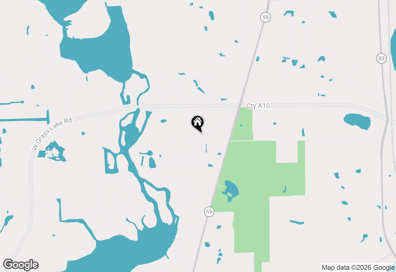 Map of 24804 W Nicklaus Way, Antioch, IL 60002