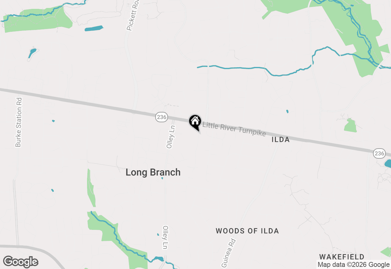 Map of 4012 Taylor Drive, Fairfax, VA 22032