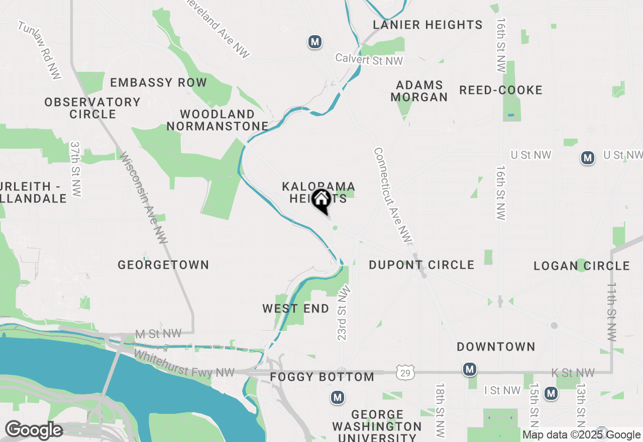 Map of 2336 Massachusetts Avenue Nw, Washington, DC 20008