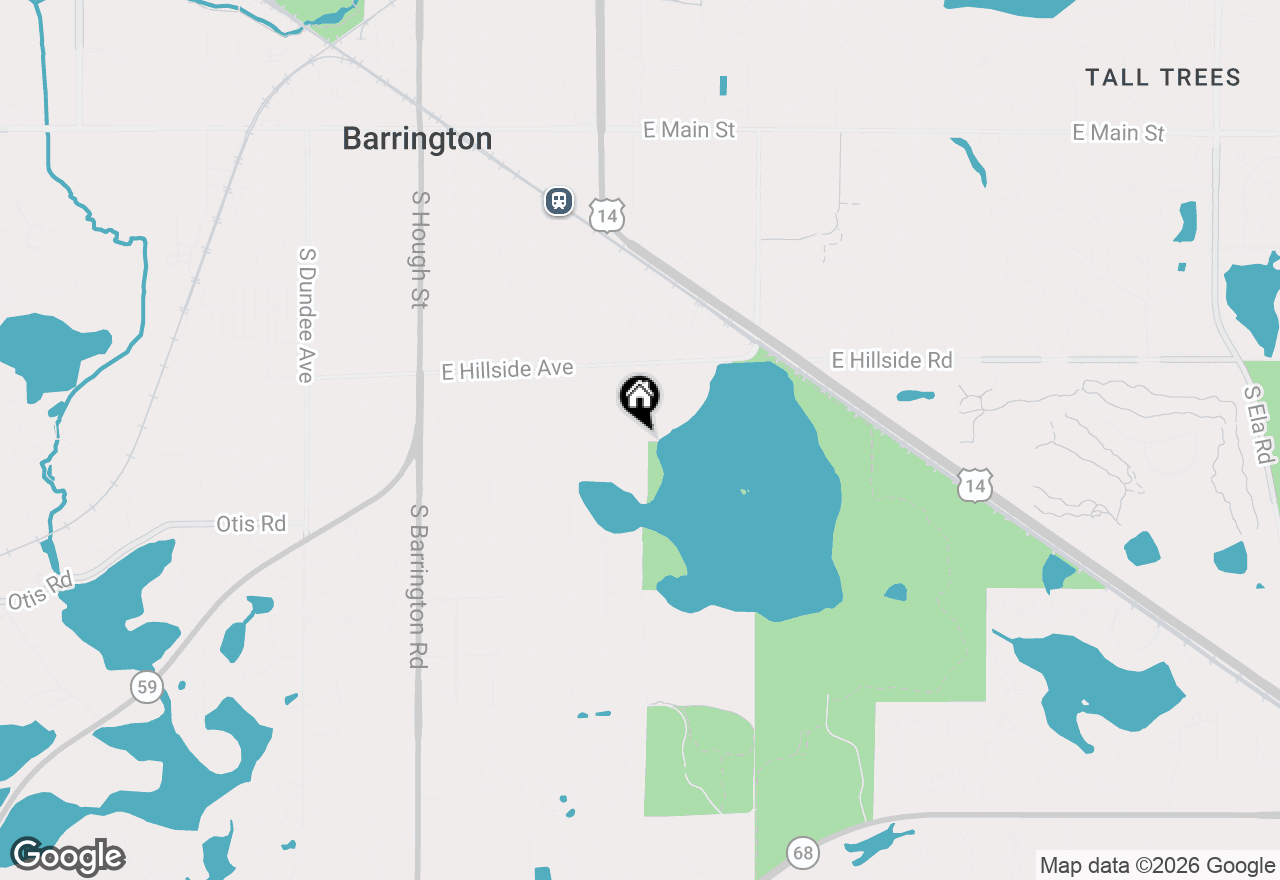 Map of 720 South Street, Barrington, IL 60010