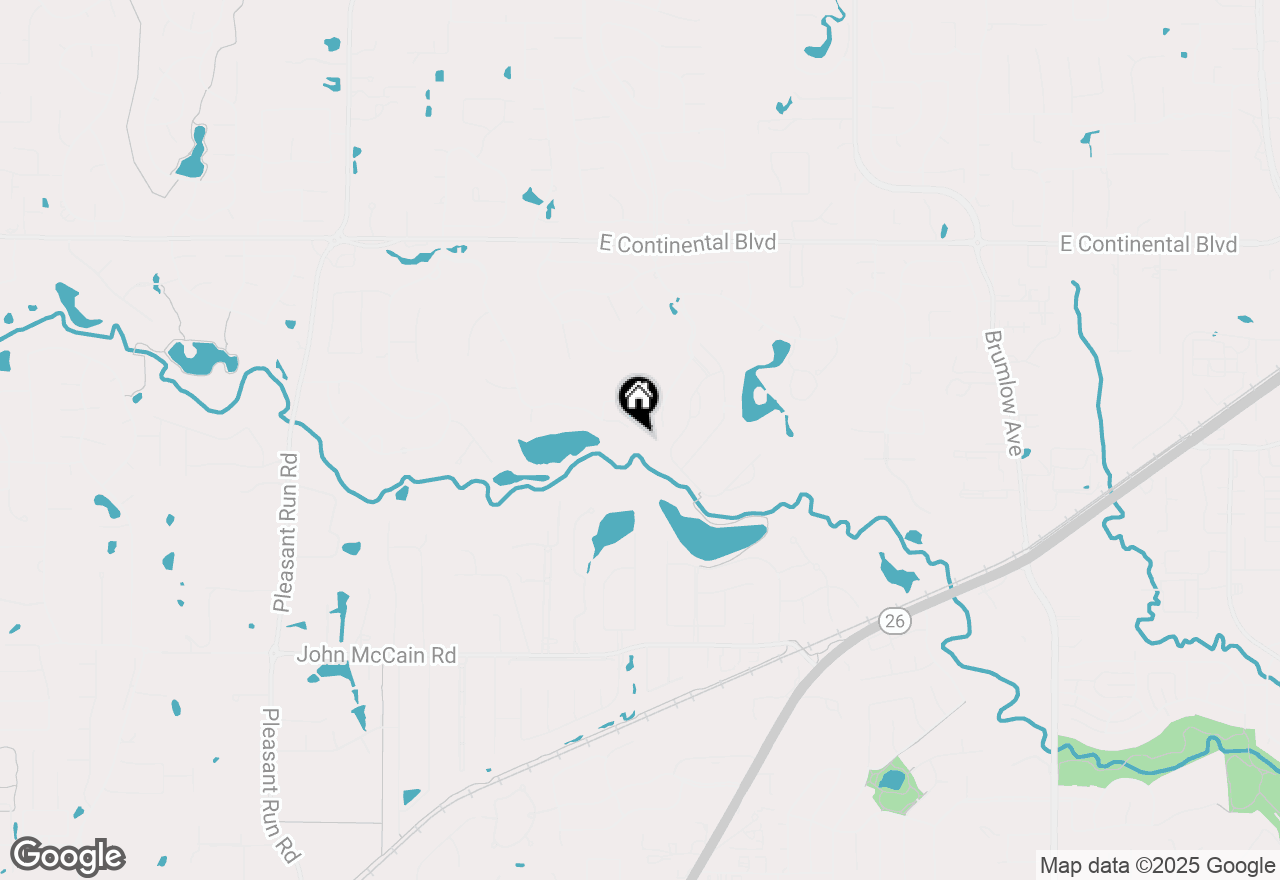Map of 1440 Eagle Bend, Southlake, TX 76092
