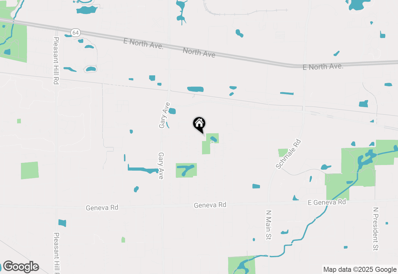 Map of 1N375 Morse Street, Carol Stream, IL 60188