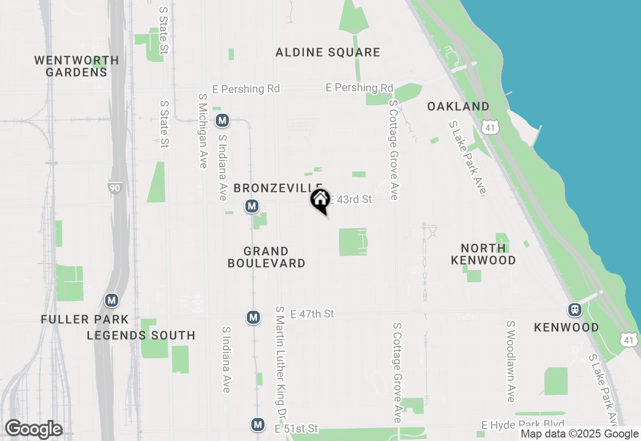 Map of 4342 S Forrestville Avenue, Chicago, IL 60653