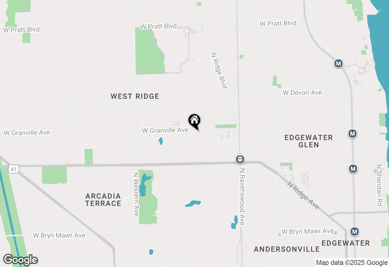 Map of (Address confidential), Chicago, Illinois 60659