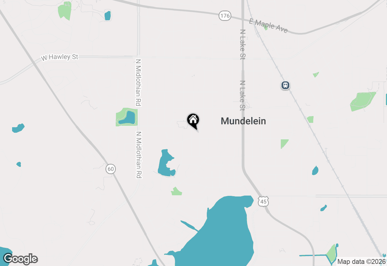 Map of 57 S Emerald Avenue, Mundelein, IL 60060