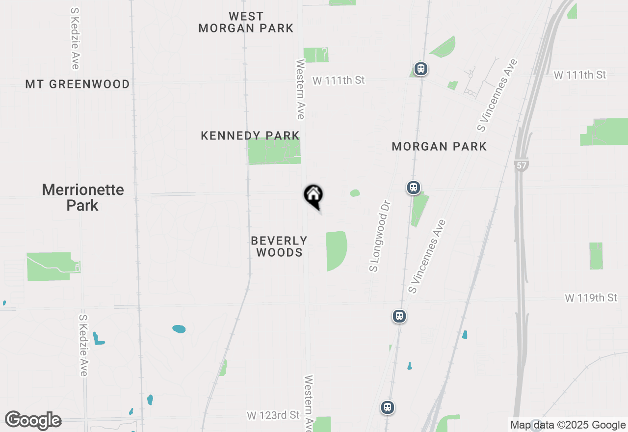 Map of 11551 S Western Avenue #C4C, Chicago, IL 60643