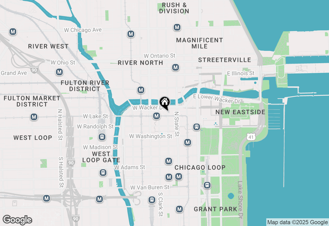 Map of 200 N Dearborn Street #1007, Chicago, IL 60601