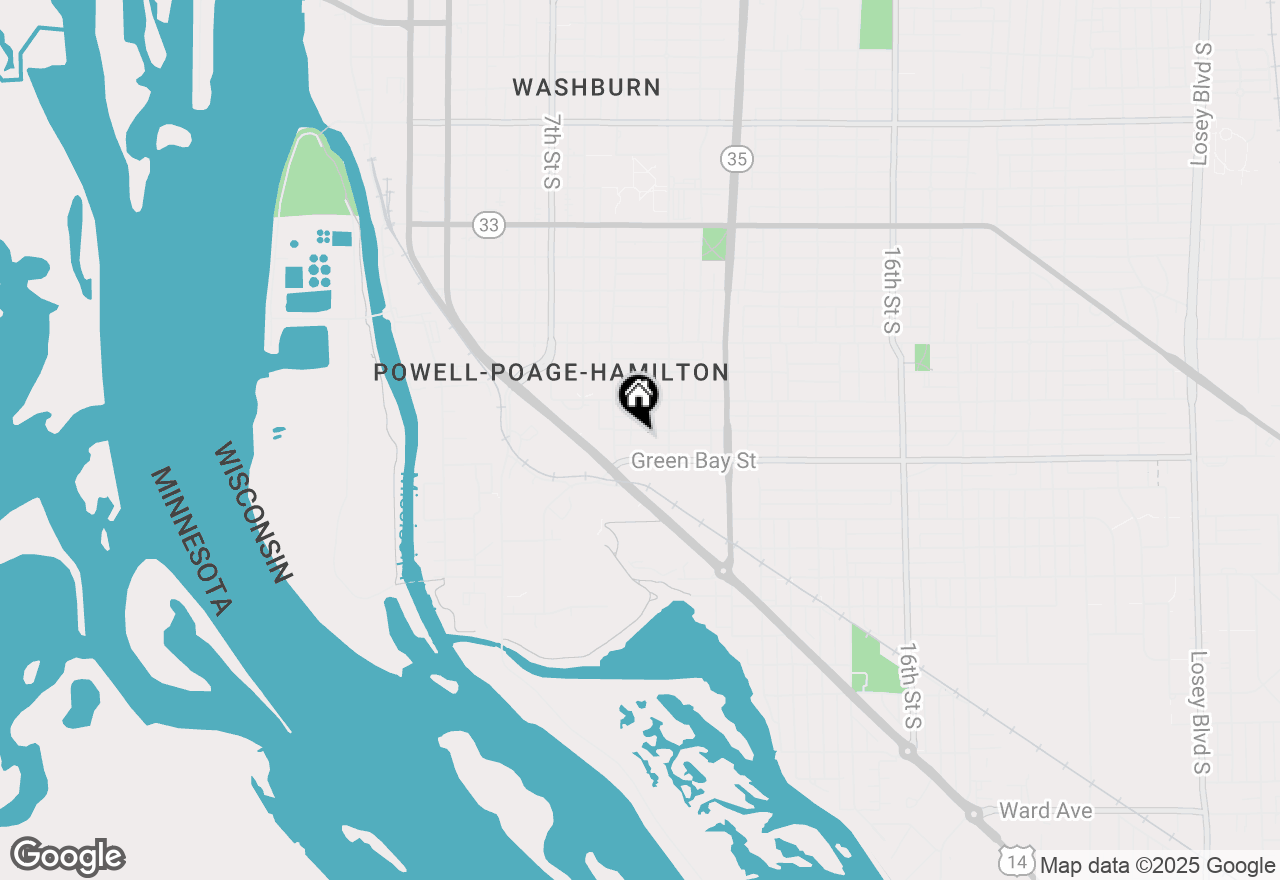 Map of 924 Redfield St, La Crosse, WI 54601