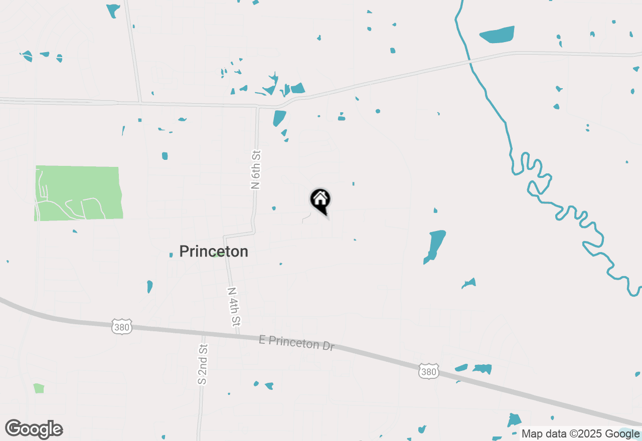 Map of 1113 Parkway Trail, Princeton, TX 75407