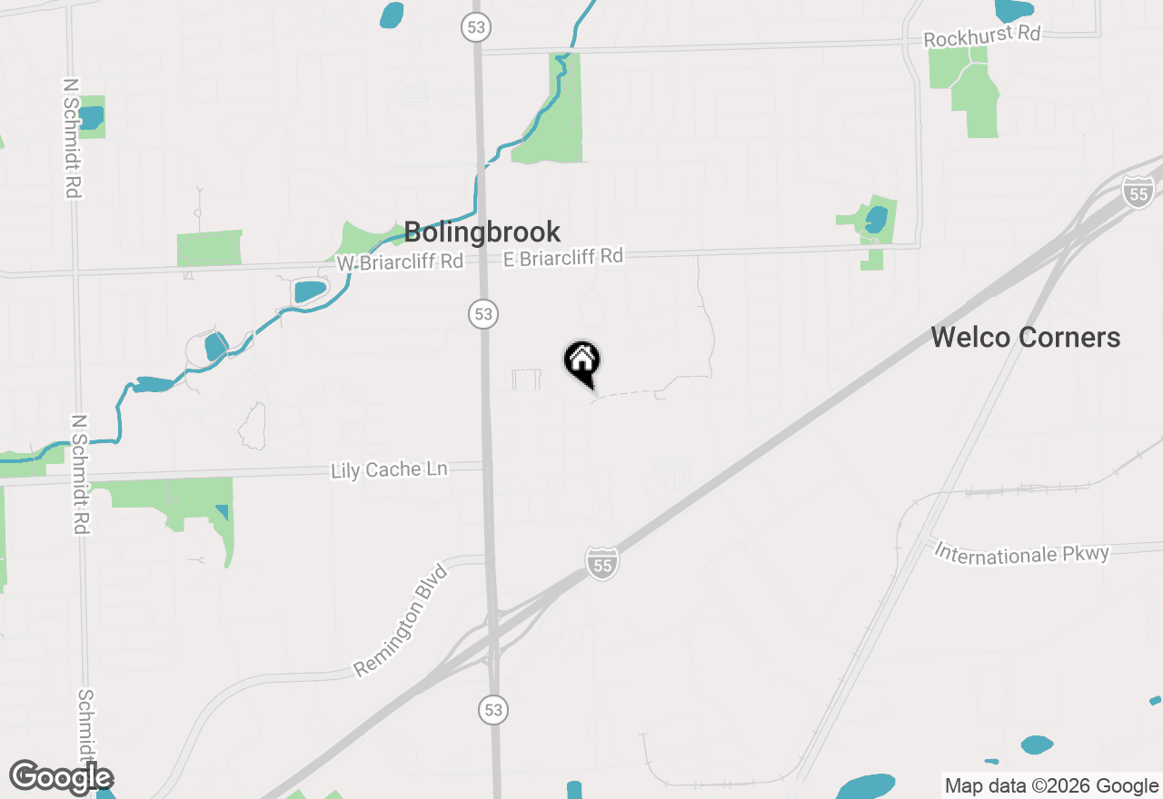 Map of 401 Salem Square, Bolingbrook, IL 60440