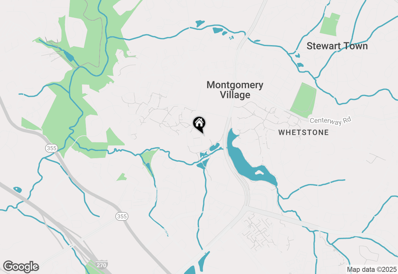 Map of 18917 Smoothstone Way #6, Montgomery Village, MD 20886