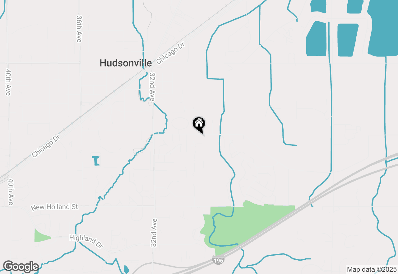 Map of 3024 Barry Street, Hudsonville, MI 49426