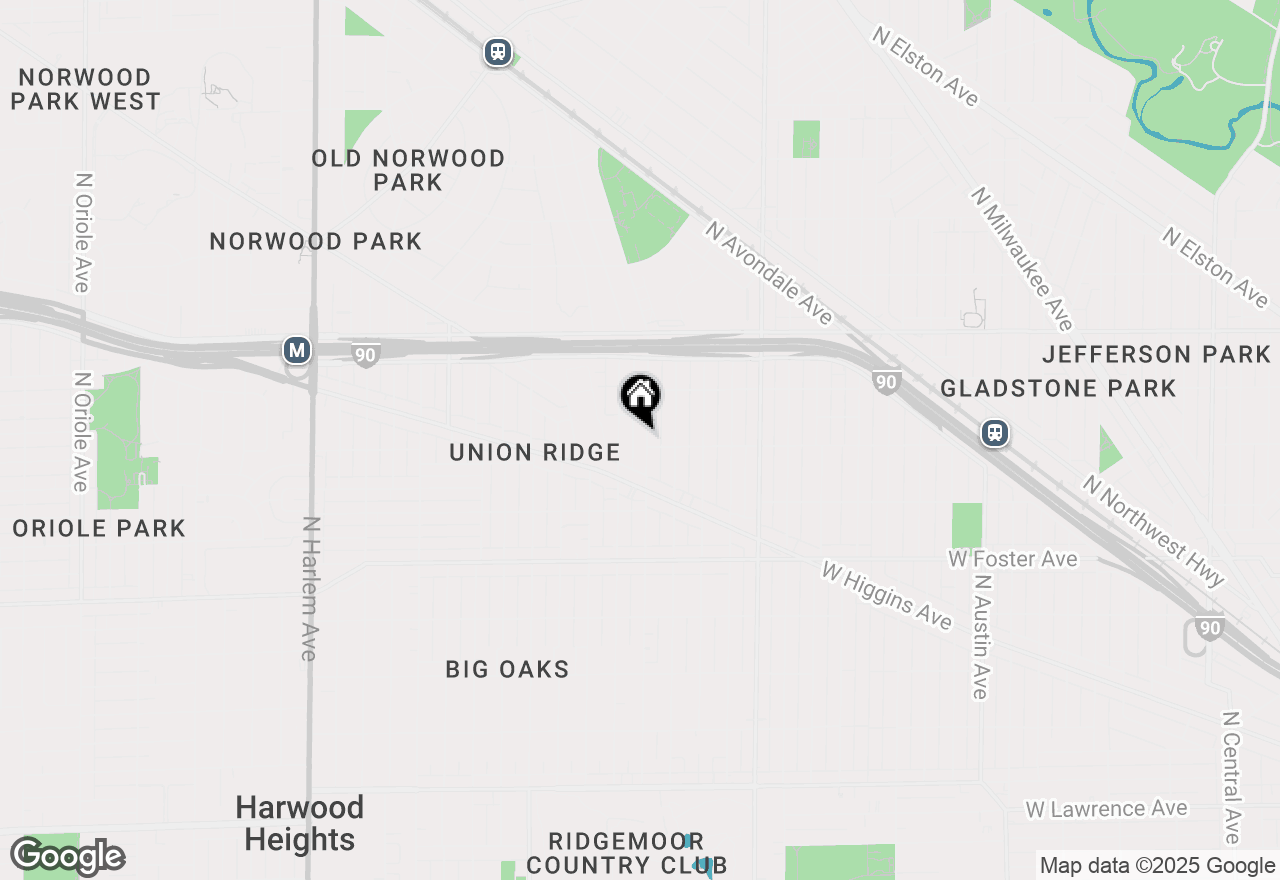 Map of 5404 N Natoma Avenue, Chicago, IL 60656