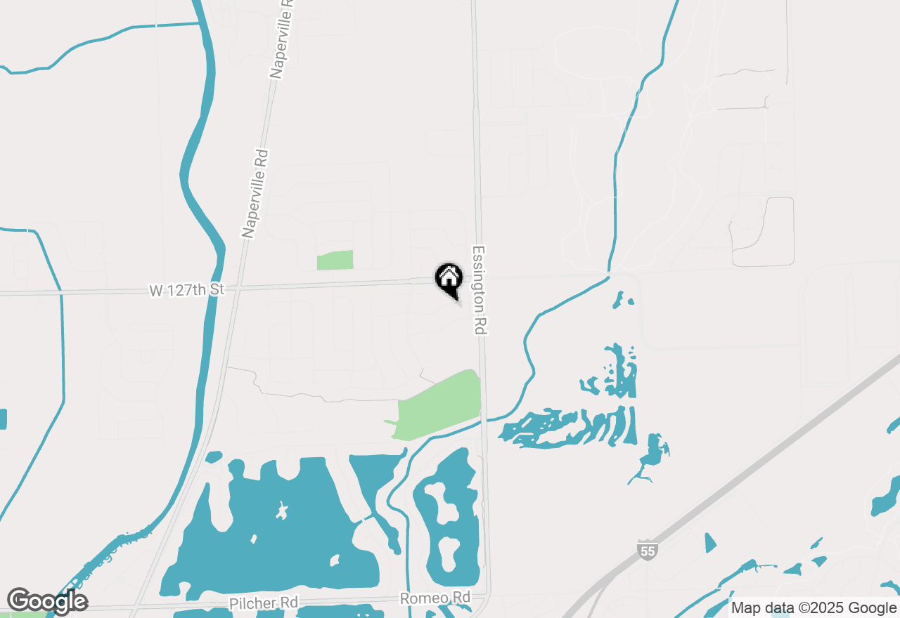 Map of 2155 Kemmerer Lane, Bolingbrook, IL 60490