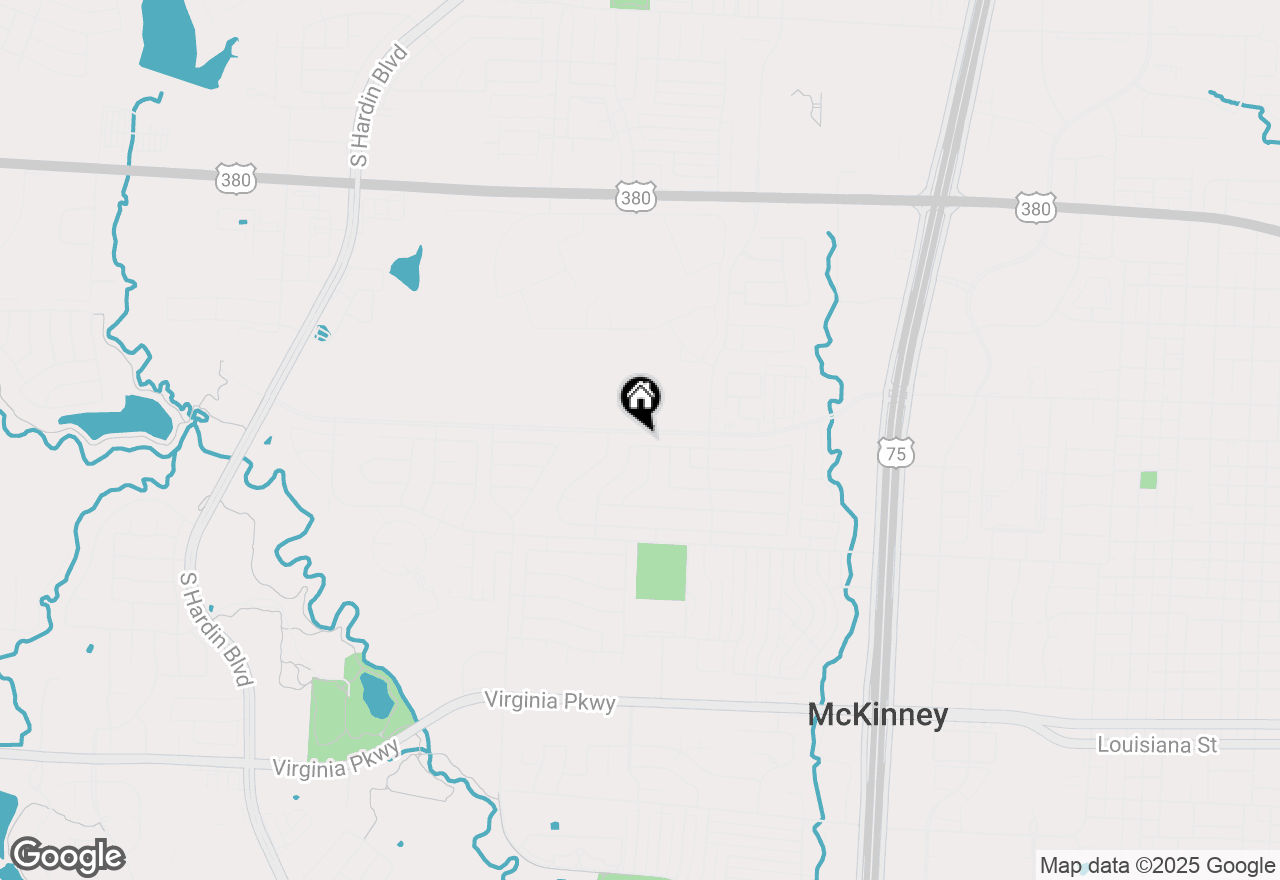 Map of 2808 Glenhaven Drive, Mckinney, TX 75023