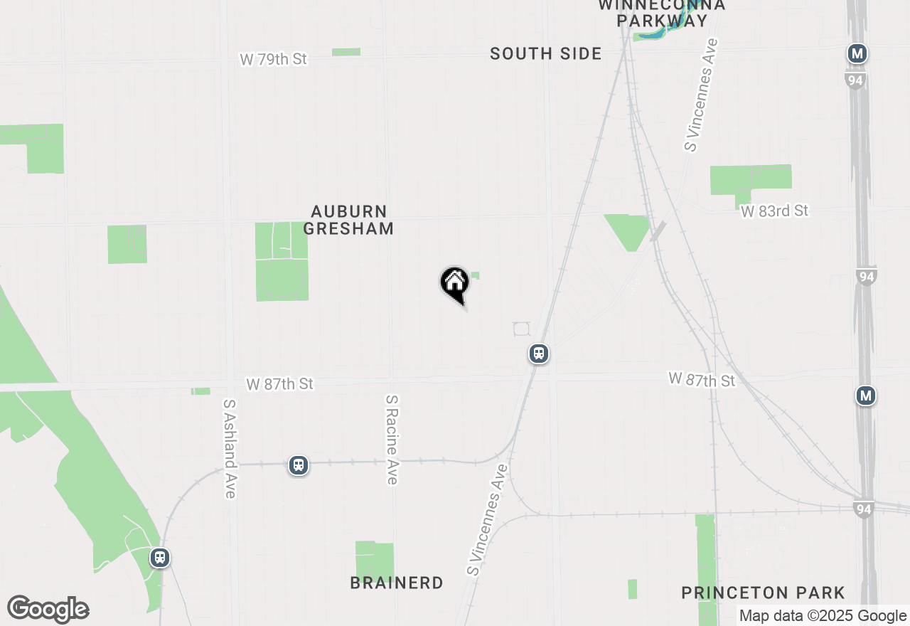 Map of 8521 S Carpenter Street, Chicago, IL 60620