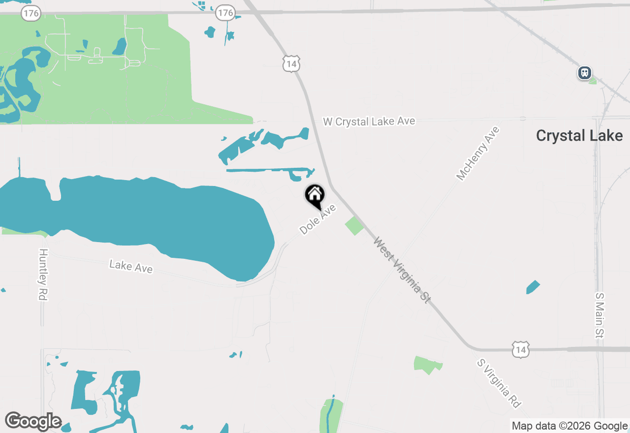 Map of 531 Lake Street, Crystal Lake, IL 60014