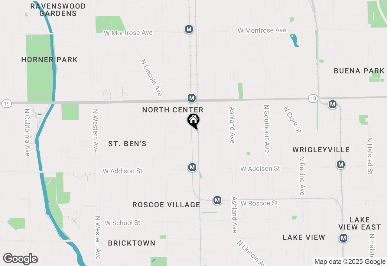 Map of 1800 W Grace Street #304, Chicago, IL 60613