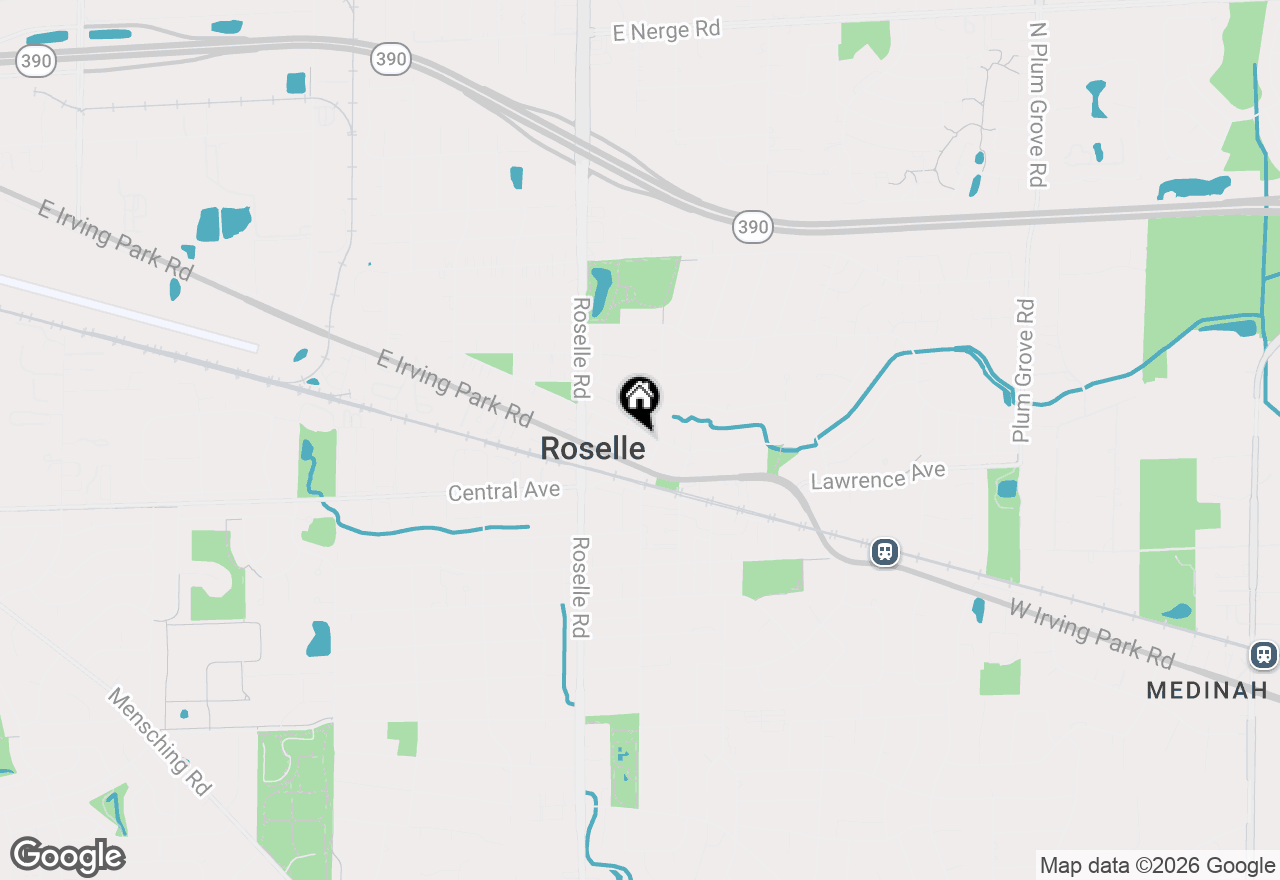 Map of 57 E Hattendorf Avenue #304, Roselle, IL 60172