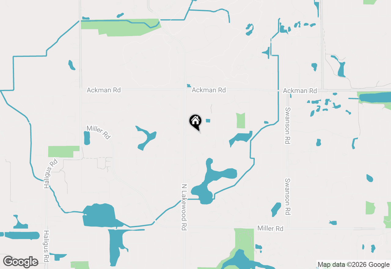 Map of 4676 Magnolia Lane, Lake In The Hills, IL 60156