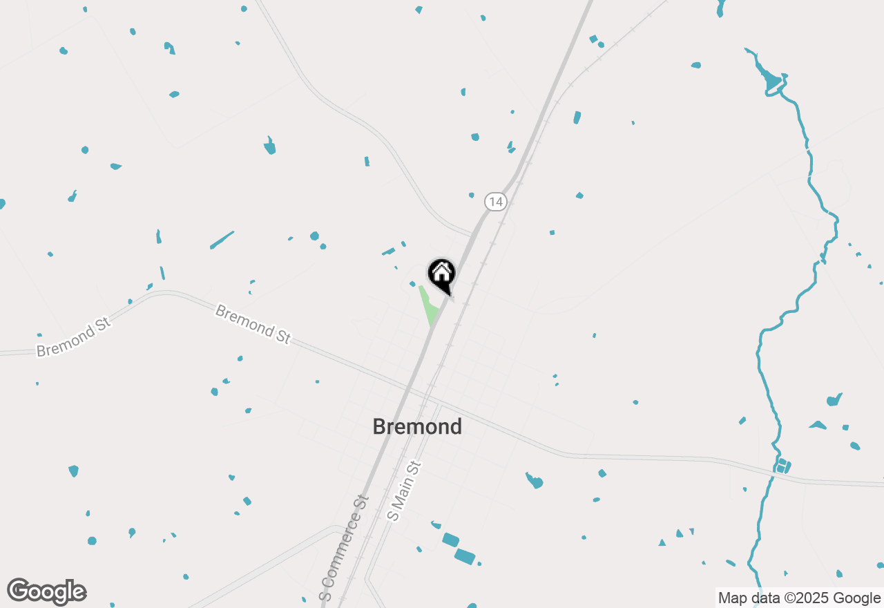 Map of TBD N Commerce, Bremond, TX 76629