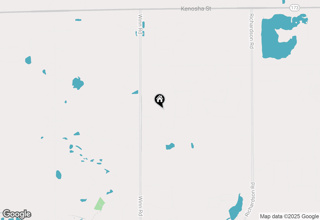 Map of 9516 Thousand Oaks Drive, Spring Grove, IL 60081