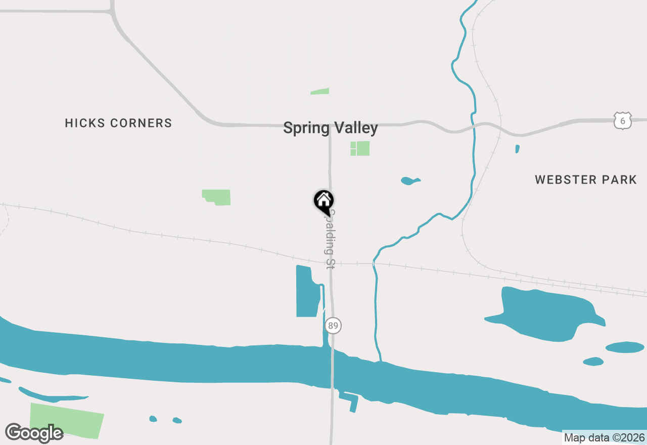 Map of 109 W Iowa Street, Spring Valley, IL 61362