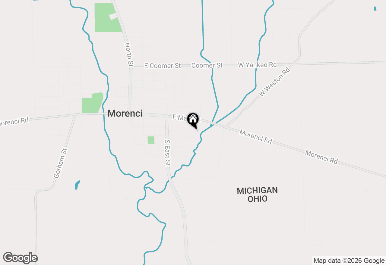 Map of 538 Whitney Avenue, Morenci, MI 49256