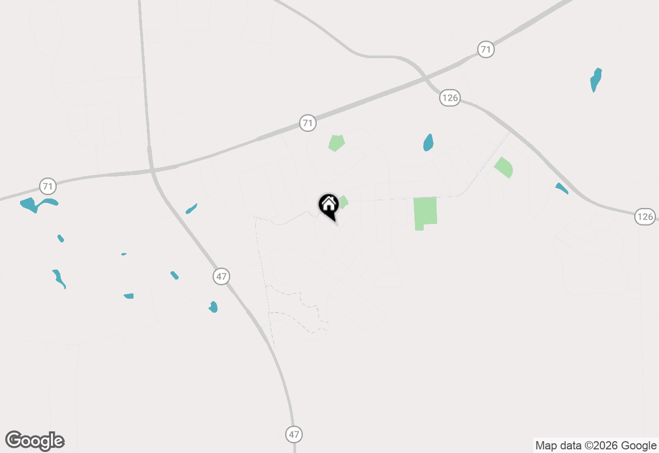 Map of 536 Warbler Lane, Yorkville, IL 60560