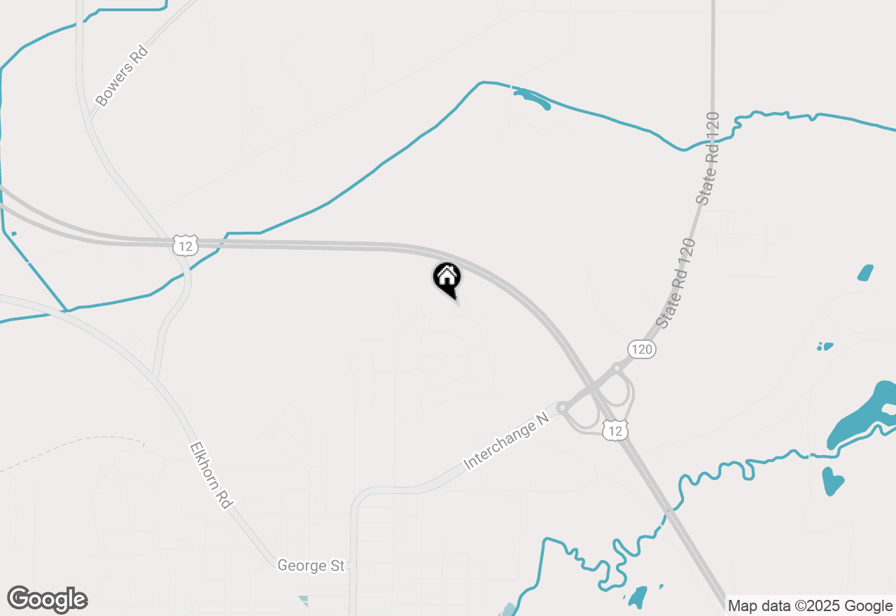 Map of 521 N Stone Ridge Dr, Lake Geneva, WI 53147